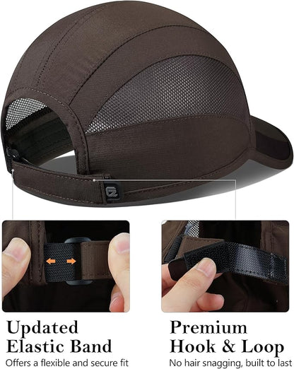 GADIEMKENSD Quick Dry Run Hat Cooling Breathable Mesh