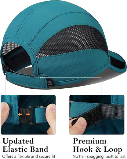 GADIEMKENSD Quick Dry Run Hat Cooling Breathable Mesh