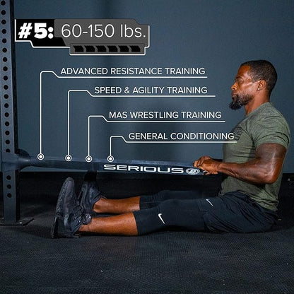 SERIOUS STEEL FITNESS Assisted 41" Pull-Up Band, Resistance & Stretch, Powerlifting & Pull-up Assist Loop (Single Band)