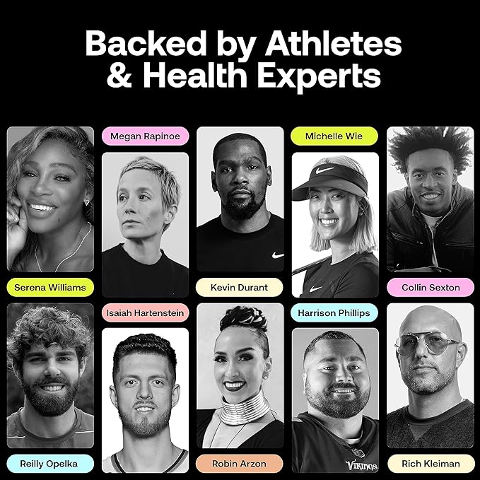 Happy Viking Vanilla Plant Protein Powder, Created by Venus Williams, 20G Protein, Low Carb, Keto, Vegan, Gluten-Free, Non-GMO, Superfoods, Complete Meal Replacement, 1 Canister (24 oz.)