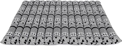 Leewadee Zabuton Seating Cushion – Square Floor Seat for Meditation Exercises, Light Yoga Mat Filled with Kapok