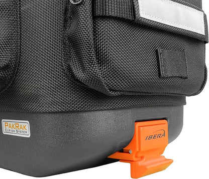 Ibera PakRak Touring Bicycle Seatpost/Disc/Non/Disc Rack and Quick Release Bag