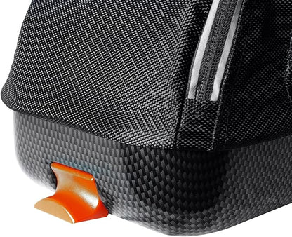 Ibera PakRak Touring Bicycle Seatpost/Disc/Non/Disc Rack and Quick Release Bag