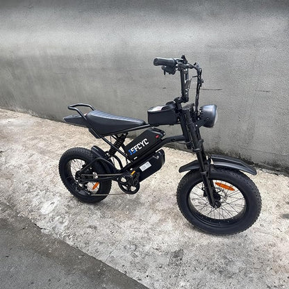 Electric Bikes for Adults,50-120Miles by Pas Ebikes,1000/15000W,720/1440WH E Dirt Bike,Shemano 7-Speed E Bikes,20'*4.0 Fat Tire Ebike,Dual Disc Brake Electric Motorcycle