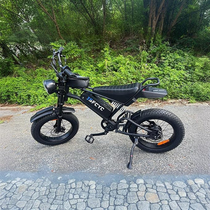 Electric Bikes for Adults,50-120Miles by Pas Ebikes,1000/15000W,720/1440WH E Dirt Bike,Shemano 7-Speed E Bikes,20'*4.0 Fat Tire Ebike,Dual Disc Brake Electric Motorcycle
