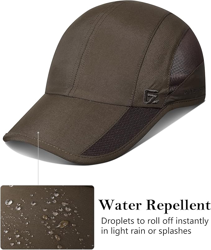 GADIEMKENSD Quick Dry Run Hat Cooling Breathable Mesh