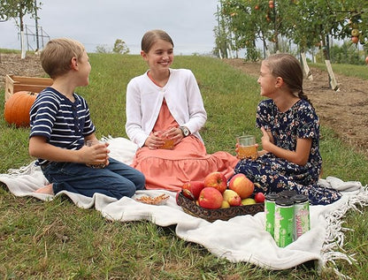 Kauffman Orchards Sparkling Apple Cider, 12 oz. Can (Pack of 6)