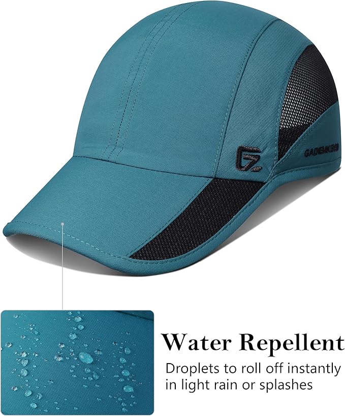 GADIEMKENSD Quick Dry Run Hat Cooling Breathable Mesh
