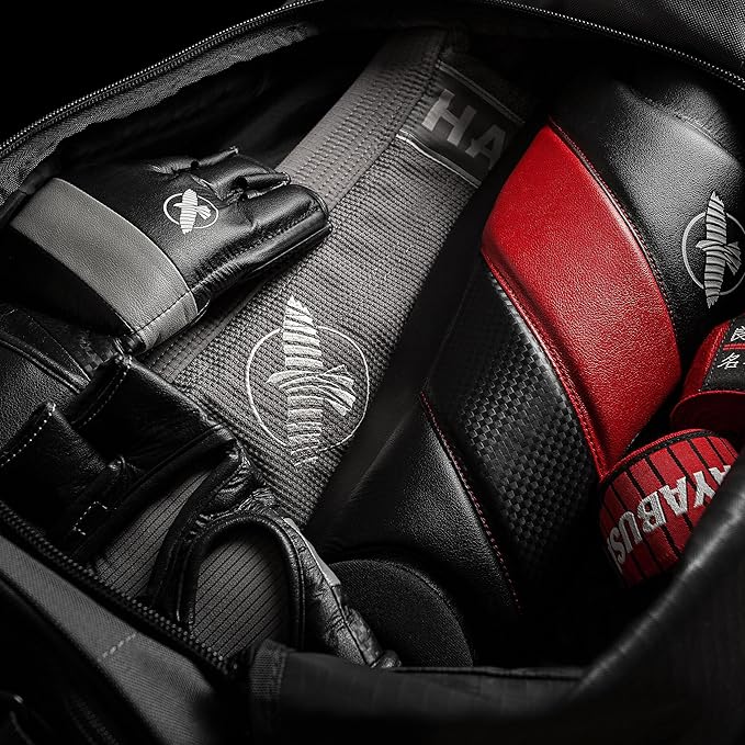 Hayabusa Ryoko Duffle Bag - Black/Grey, 50L