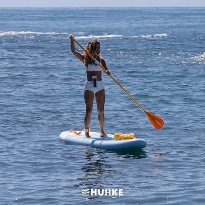 Inflatable Paddle Board for Adults with Accessories Included, Oar, Fins, Pump. Stand Up Paddleboard Great Stability and Resistance. 10’ x 33" x 5.9", Maximum Load 286 lb