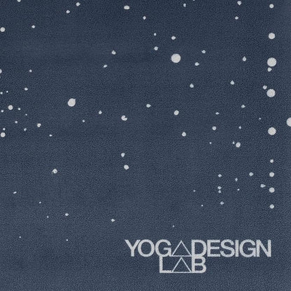 YOGA DESIGN LAB | The Combo Yoga Mat | 2-in-1 Mat+Towel | Eco Luxury | Ideal for Hot Yoga, Power, Bikram, Ashtanga, Sweat | Studio Quality | Includes Carrying Strap!