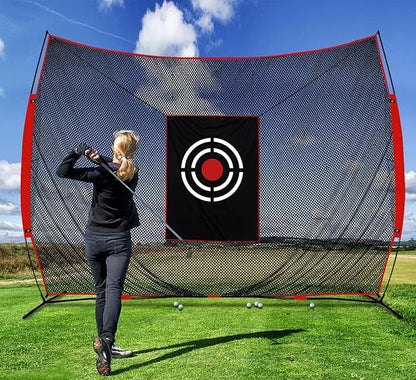 Golf Practice Hitting Nets for Backyard Driving Indoor Use Heavy Duty Practice Golf Driving Pitching Nets for Backyard