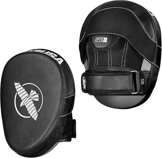 Hayabusa PTS 3 Focus Mitts Pair - Black, Micro