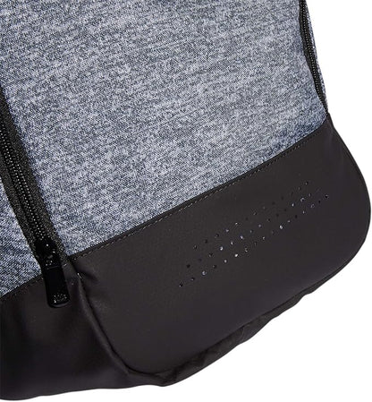 adidas Unisex Defender 4.0 Gym Duffel Bag for Men and Women, Jersey Onix Grey/Black, Medium (66L)