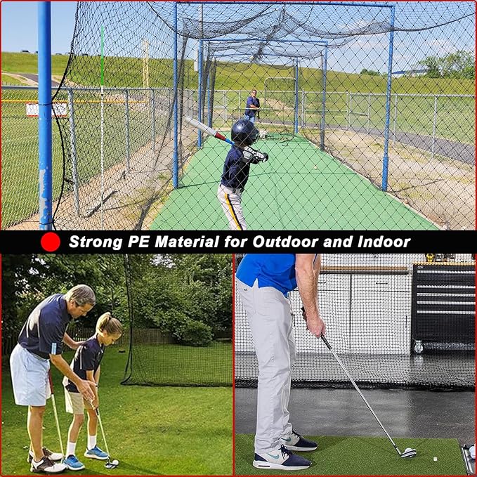 Golf Net,Golf Practice Net,Sports Netting,Sports Practice Barrier Net,Heavy Duty Ball Netting