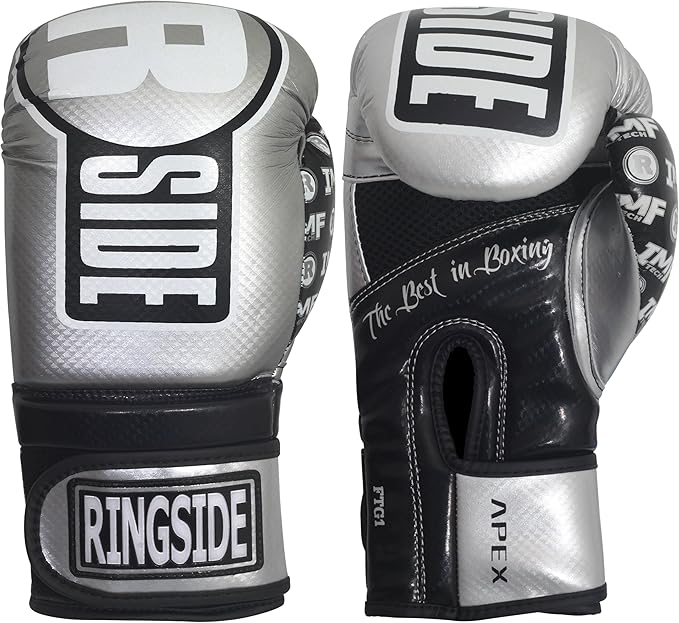 Ringside Apex Bag Gloves, IMF-Tech Boxing Gloves with Secure Wrist Support, Synthetic Boxing Gloves for Men and Women