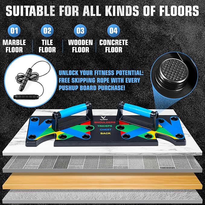 15-in-1 Push Up Board