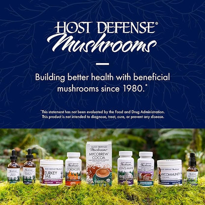 Host Defense Mesima Capsules - Herbal Antioxidant Activity & Immune System Support Supplement - Mushroom Supplement to Support Balanced Immune Response - 60 Capsules (30 Servings)*