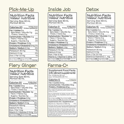 Fiery Ginger & Variety Pack (60 ml (Pack of 12), Variety Pack 2.0)