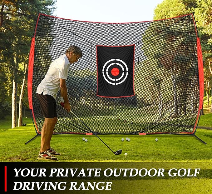 Golf Practice Hitting Nets for Backyard Driving Indoor Use Heavy Duty Practice Golf Driving Pitching Nets for Backyard
