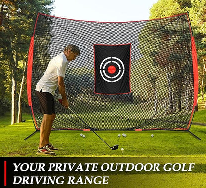 Golf Practice Hitting Nets for Backyard Driving Indoor Use Heavy Duty Practice Golf Driving Pitching Nets for Backyard