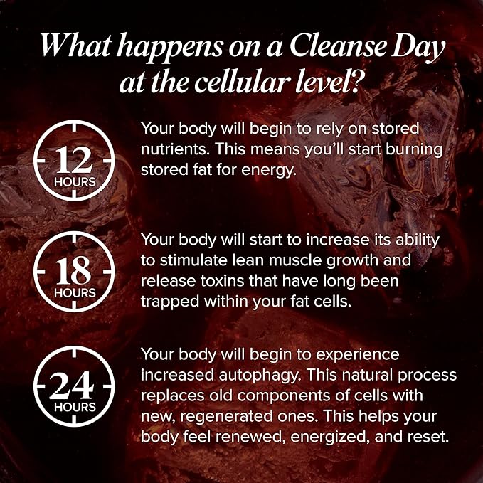 Isagenix Cleanse for Life - Powder Supplement for Cleanse Drink with No Laxatives or Diuretics - Support Metabolism with Vitamin B12 & Niacin - Natural Rich Berry -3.4 Oz (16 Servings)