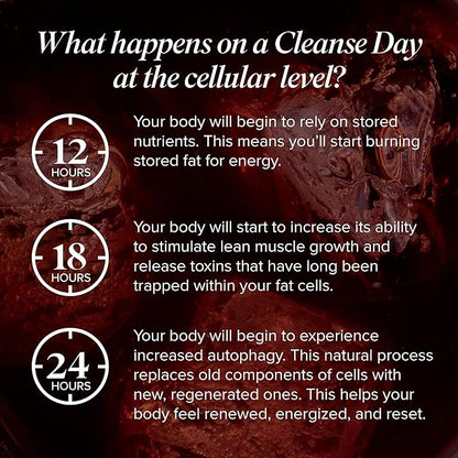 Isagenix Cleanse for Life - Powder Supplement for Cleanse Drink with No Laxatives or Diuretics - Support Metabolism with Vitamin B12 & Niacin - Natural Rich Berry -3.4 Oz (16 Servings)