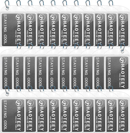 Cooling Towels Pack of 30, 40"*12" Neck Cool Towel Bulk, Cold Towels for Neck and Face, Cooling Rags Sports Towel for Hot Weather, Running, Soccer, Yoga, Gym, Golf