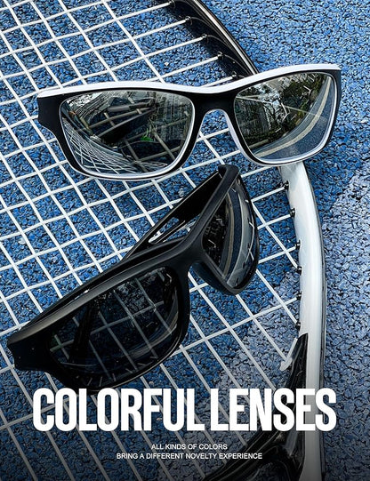 KALIYADI Polarized Sunglasses for Men, Sports Sun Glasses for Driving Cycling Fishing with UV protection