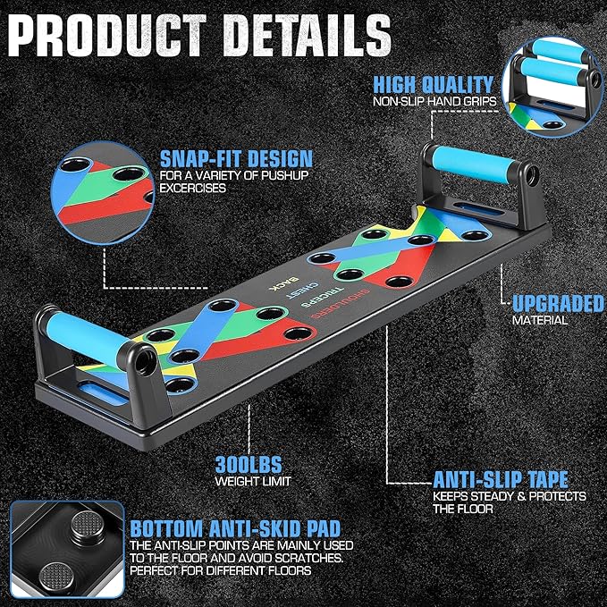 15-in-1 Push Up Board