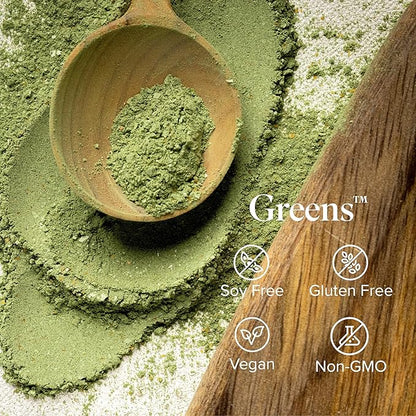 Isagenix Moringa Greens - Green Drink Powder with Antioxidants & Superfoods - Nutritional Supplement - Made with Non-GMO, Whole-Food Vegetables - 10.6 oz (30 Servings)