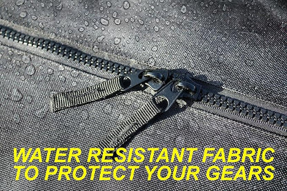 Fitdom 132L 36" Heavy Duty Extra Large Sports Gym Equipment Travel Duffel Bag W/Adjustable Shoulder & Compression Straps. Perfect for Soccer Baseball Basketball Hockey Football Team Coaches & More