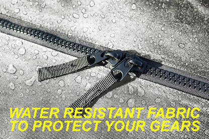 Fitdom 132L 36" Heavy Duty Extra Large Sports Gym Equipment Travel Duffel Bag W/Adjustable Shoulder & Compression Straps. Perfect for Soccer Baseball Basketball Hockey Football Team Coaches & More