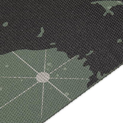 Gaiam Yoga Mat - Premium 6mm Print Extra Thick Non Slip Exercise & Fitness Mat for All Types of Yoga, Pilates & Floor Workouts (68"L x 24"W x 6mm Thick)