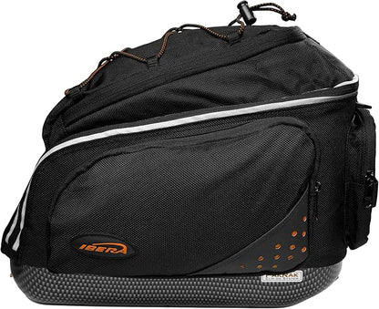 Ibera PakRak Touring Bicycle Seatpost/Disc/Non/Disc Rack and Quick Release Bag
